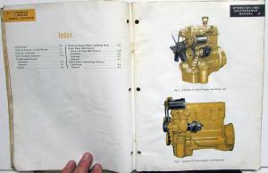 1959 Cummins J Series Diesel Engines Owners Operation & Maintenance Manual