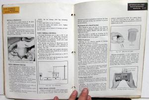 1959 Cummins J Series Diesel Engines Owners Operation & Maintenance Manual