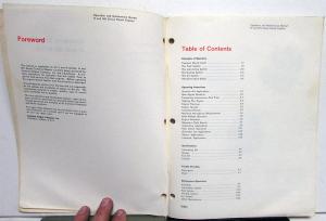 1967 Cummins H & NH Series Diesel Engines Operation & Maintenance Owners Manual