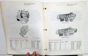 1967 Cummins H & NH Series Diesel Engines Operation & Maintenance Owners Manual