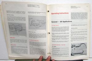1967 Cummins H & NH Series Diesel Engines Operation & Maintenance Owners Manual