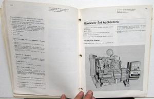1967 Cummins H & NH Series Diesel Engines Operation & Maintenance Owners Manual