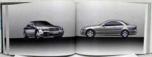 2001 Mercedes-Benz Die CL Coupes Prestige Sales Brochure Book - German Text