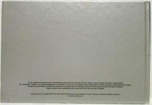 2001 Mercedes-Benz Die CL Coupes Prestige Sales Brochure Book - German Text