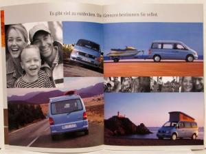 2000 Mercedes-Benz Der Vito Marco Polo Sales Brochure Price List - German Text