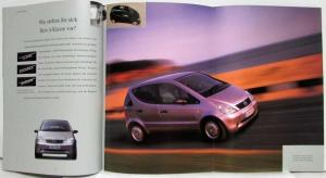 2000 Mercedes-Benz Die Die A-Klasse Sales Brochure - German Text