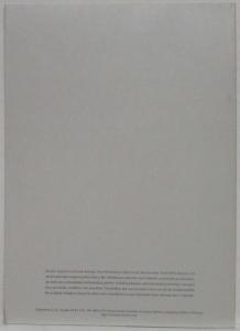 2000 Mercedes-Benz Die Die A-Klasse Sales Brochure - German Text