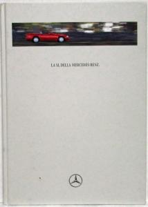 1997 Mercedes-Benz La SL Della Prestige Sales Brochure Book - Italian Text