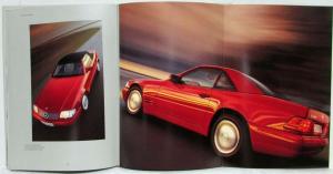 1997 Mercedes-Benz La SL Della Prestige Sales Brochure Book - Italian Text