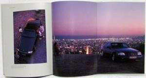 1997 Mercedes-Benz La SL Della Prestige Sales Brochure Book - Italian Text