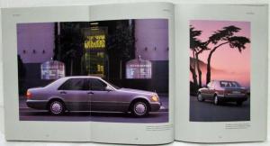 1996 Mercedes-Benz Die S-Klasse Prestige Hardbound Sales Brochure - German Text