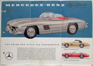 1959 Mercedes-Benz 300SL Roadster Specifications Sheet