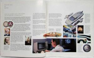 1987 Mercedes-Benz S-Class Prestige Sales Brochure with Specifications Folder