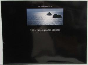 1989 Mercedes-Benz SL Portfolio with 2 Sales Brochures - German Text