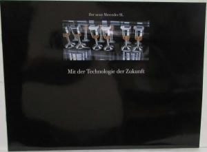 1989 Mercedes-Benz SL Portfolio with 2 Sales Brochures - German Text
