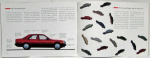 1990 Mercedes-Benz 190E Sales Brochure