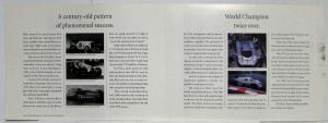 1990 Mercedes-Benz Silver Arrows Racing Promotional Brochure