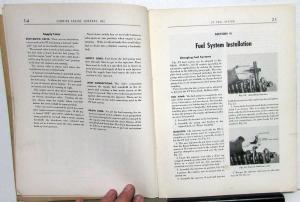 1954 Cummins Diesel Engines PT Fuel System Service Shop Repair Manual