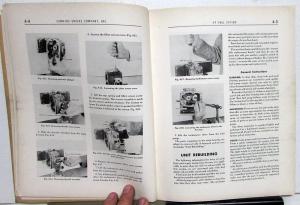 1954 Cummins Diesel Engines PT Fuel System Service Shop Repair Manual