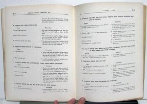 1954 Cummins Diesel Engines PT Fuel System Service Shop Repair Manual