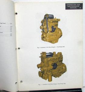 1961 Cummins C Series Diesel Engines Owners Operation & Maintenance Manual
