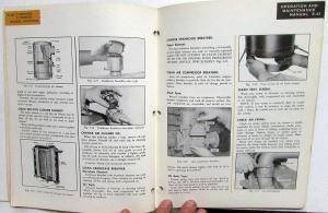 1961 Cummins C Series Diesel Engines Owners Operation & Maintenance Manual