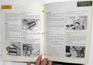 1961 Cummins C Series Diesel Engines Owners Operation & Maintenance Manual