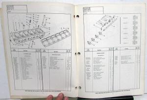 1968 Cummins CT-464 Series Diesel Engines Parts Catalog Book Bulletin 967119
