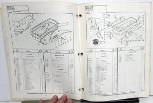 1968 Cummins CT-464 Series Diesel Engines Parts Catalog Book Bulletin 967119