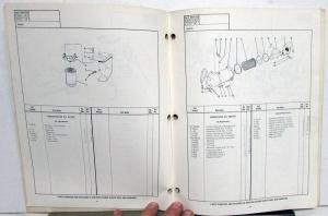 1968 Cummins CT-464 Series Diesel Engines Parts Catalog Book Bulletin 967119