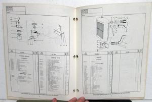 1968 Cummins CT-464 Series Diesel Engines Parts Catalog Book Bulletin 967119