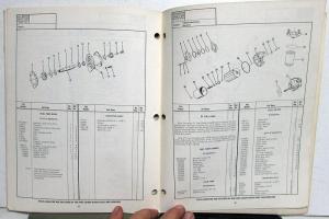 1968 Cummins CT-464 Series Diesel Engines Parts Catalog Book Bulletin 967119