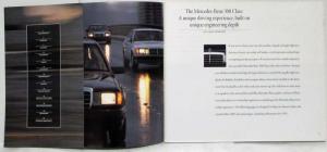 1991 Mercedes-Benz 300 Class Prestige Sales Brochure