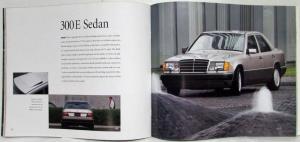 1991 Mercedes-Benz 300 Class Prestige Sales Brochure