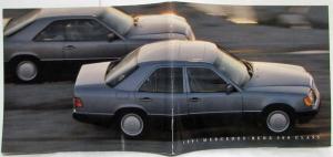 1991 Mercedes-Benz 300 Class Prestige Sales Brochure