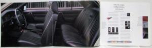 1991 Mercedes-Benz 190 Class Prestige Sales Brochure with Specifications Folder