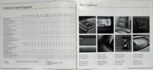 1991 Mercedes-Benz Technical Specifications Folder