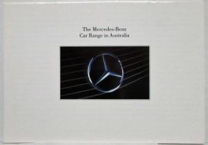 1991 Mercedes-Benz Car Range in Australia Flip-Up Sales Brochure