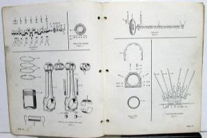 1959 Cummins NHS NHRS Diesel Engines Parts Book Catalog Bulletin 966787