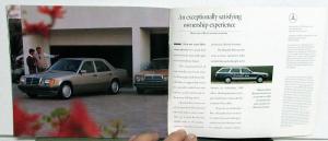 1991 Mercedes-Benz Model Line Sales Brochure 190-Class 300-Class S-Class SL