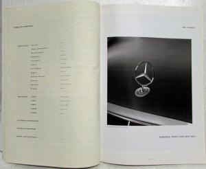1992 Mercedes-Benz S-Class Prestige Sales Brochure