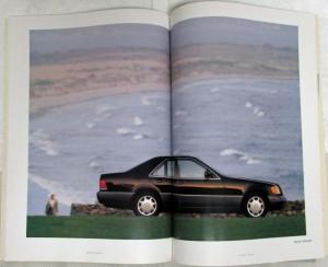 1992 Mercedes-Benz S-Class Prestige Sales Brochure