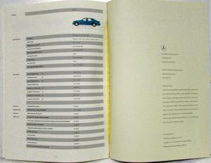 1992 Mercedes-Benz S-Class Prestige Sales Brochure