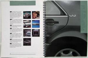 1992 Mercedes-Benz S-Class Dealer Salesman Training Sales and Marketing Manual