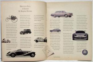 1994 Mercedes-Benz The Value of the Difference Sales Brochure
