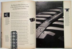 1994 Mercedes-Benz The Value of the Difference Sales Brochure