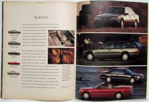 1994 Mercedes-Benz The Value of the Difference Sales Brochure
