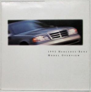 1995 Mercedes-Benz Model Overview Sales Folder