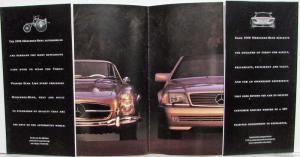 1995 Mercedes-Benz Model Overview Sales Folder