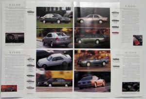 1995 Mercedes-Benz Model Overview Sales Folder